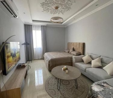Dammam Apartment | شقة صالة وغرفة نوم هادئه ومريحة دخول ذكي
