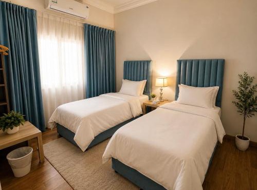 شقة بأثاث مريح ثلاث غرف نوم in Dammam