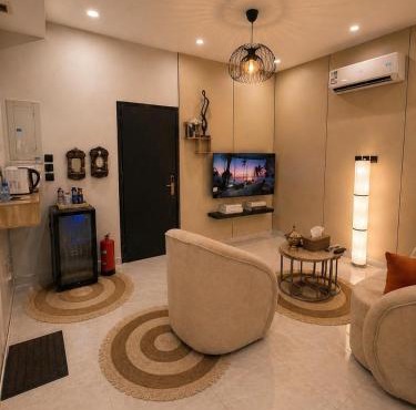 شقة بغرفتين نوم وصالة هادئة ومعزولة in Dammam