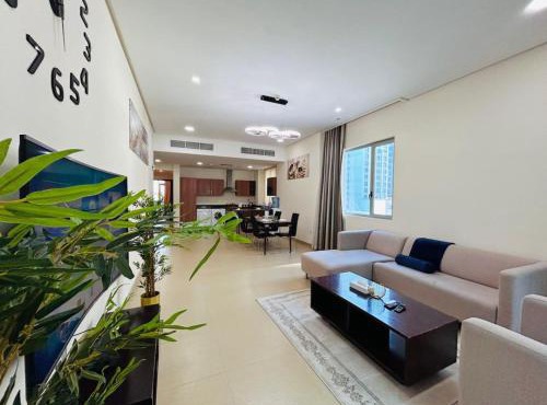 Aspire Tower - Breezy Two Bedroom in Juffair